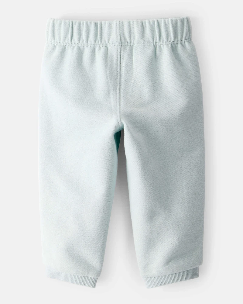 Baby Boy Cotton Pull-On Pants - Blue