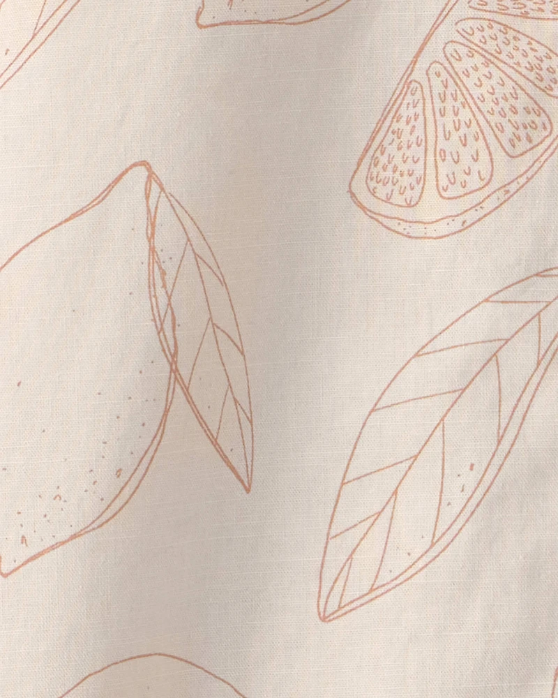 Boys 2-Piece Shorts Set Made with Organic Cotton Citrus