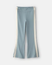 Girls Pull-On Stretch Active Flare Leggings - Blue