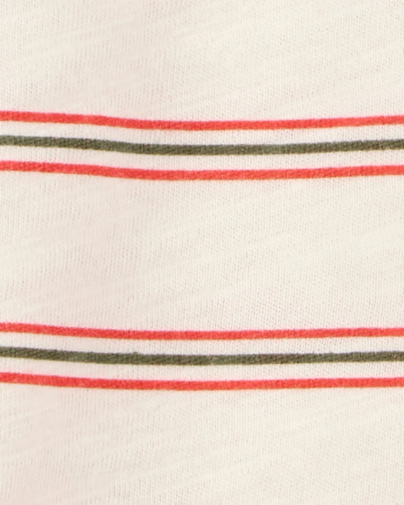 Toddler Striped Slub Jersey Henley