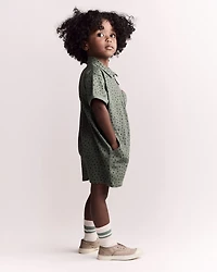 Toddler Day Out™ Romper - Olive