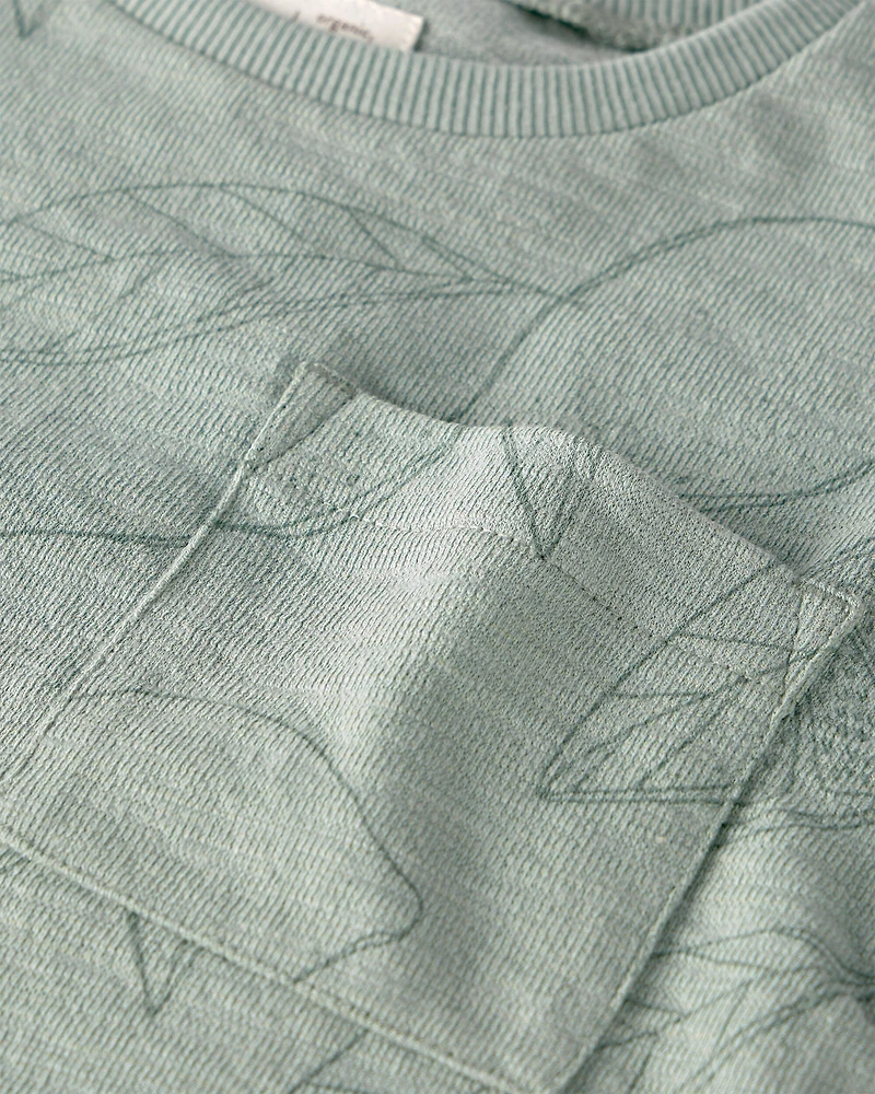 Toddler Boy 2-Piece Shorts Set Made with Organic Cotton Sienna Breeze