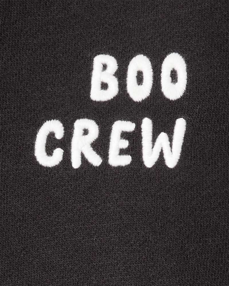Toddler Organic Cotton 'Boo Crew' French Terry Sweatshirt