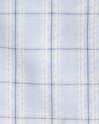 Toddler Girl Ruffle-Sleeve Plaid Dress - Blue