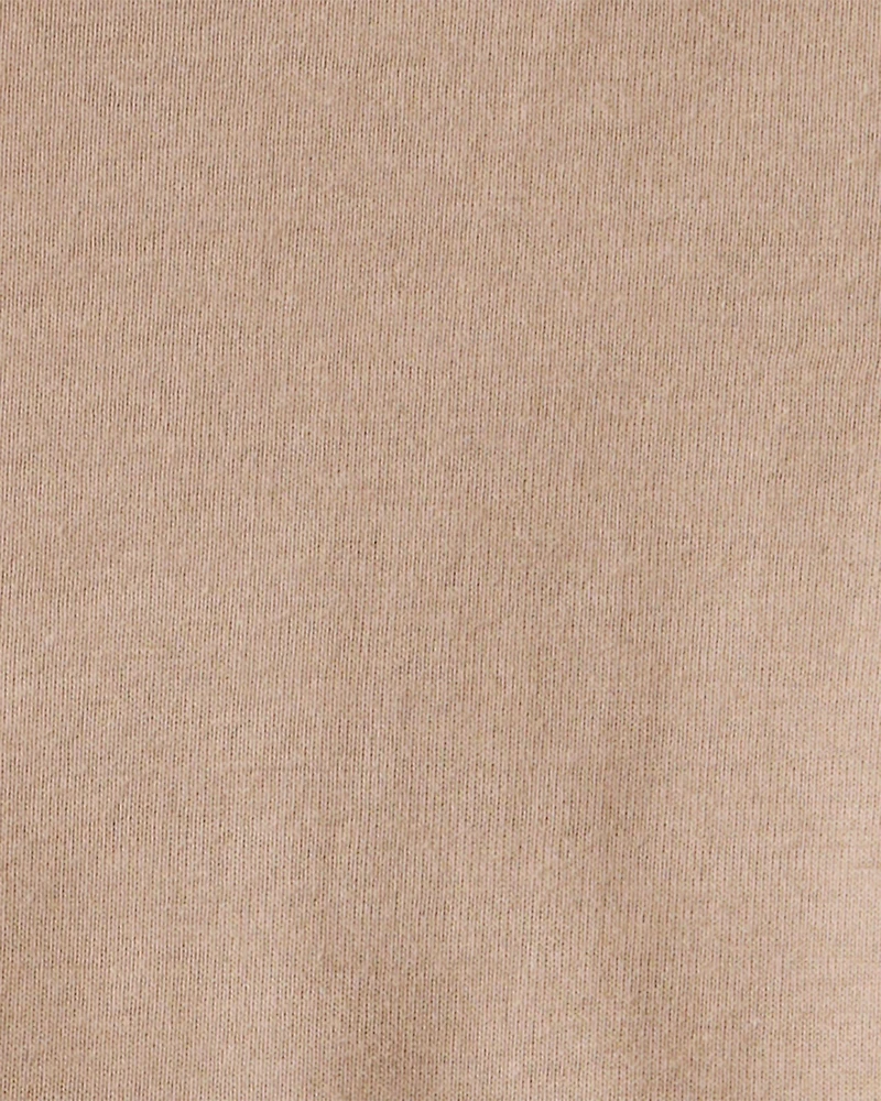 Baby Boy 3-Piece 'Feeling Salty' Pretzel Jacket Outfit Set - Grey/Brown