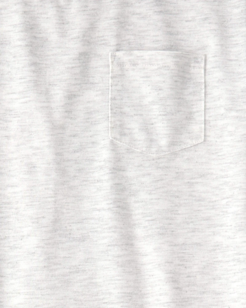 Boys Monster Truck Loose Fit 2-Piece Pyjama Set - Grey/Green