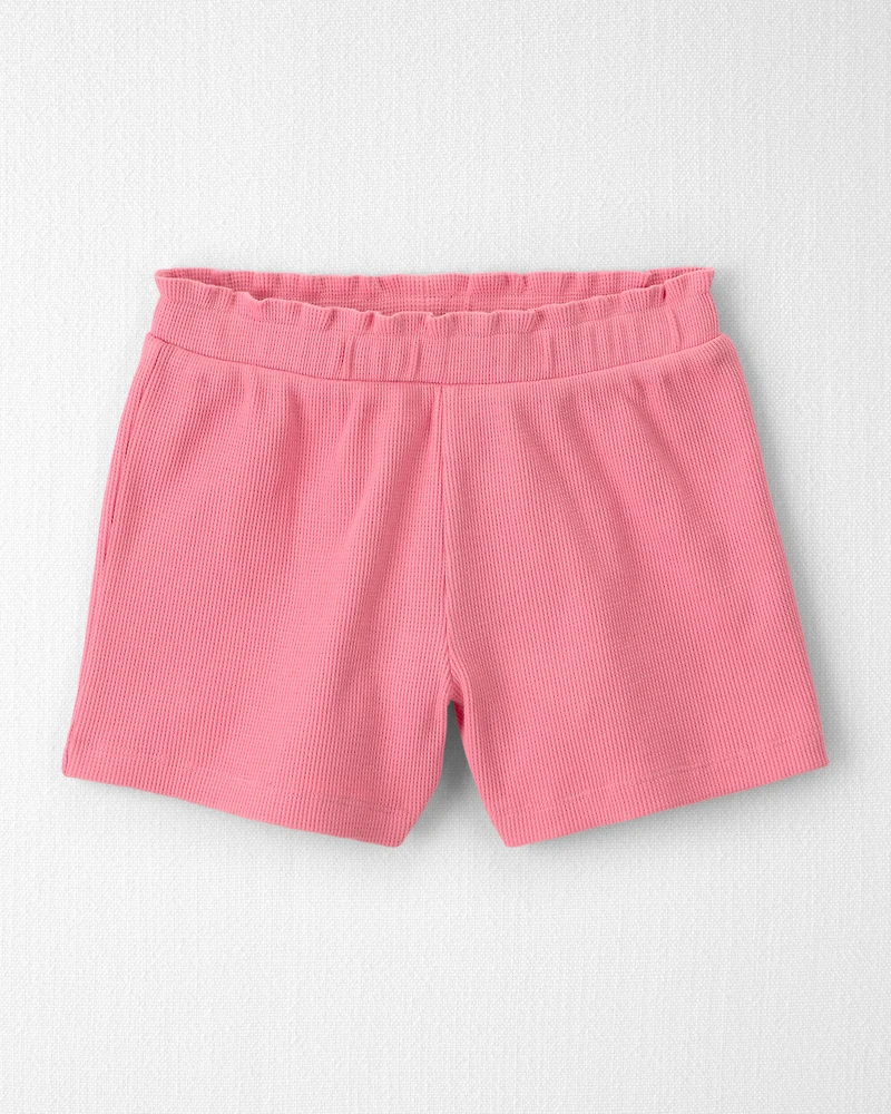 Girls 2-Piece Organic Cotton Top & Short Set