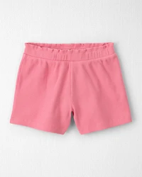 Girls 2-Piece Organic Cotton Top & Short Set