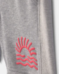 Boys Sunset French Terry Shorts - Grey