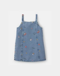 Baby Girl Pixar© Toy Story Chambray Dress - Medium Wash