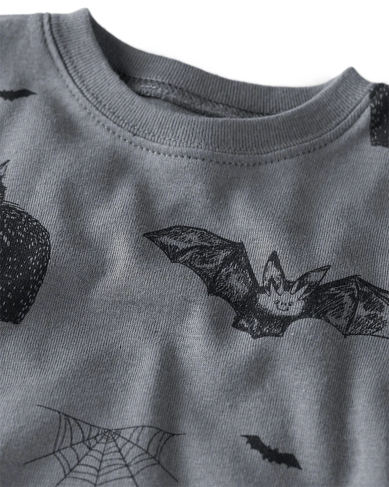 Baby Organic Cotton Pyjamas Spooky Shadow Print