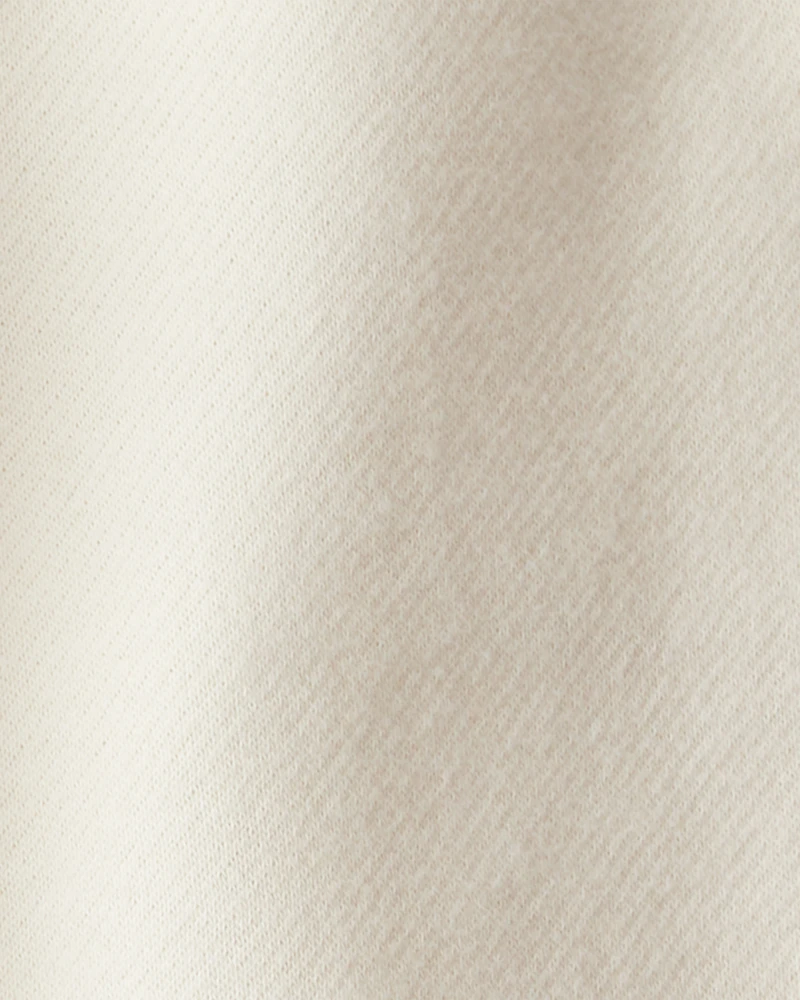 Toddler Girl DayDream Fleece Drawstring Joggers - White