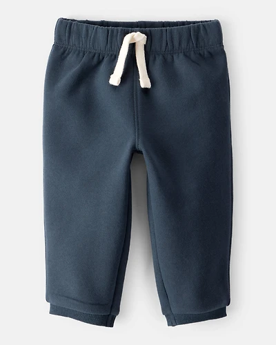 Baby Boy Cotton Pull-On Pants - Blue