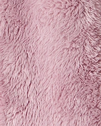 Baby Girl Sherpa Long-Sleeve Hooded Jumpsuit - Pink