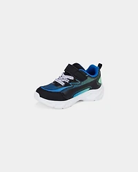 Toddler Boy Athletic Light-up Shoe - Black Ombre