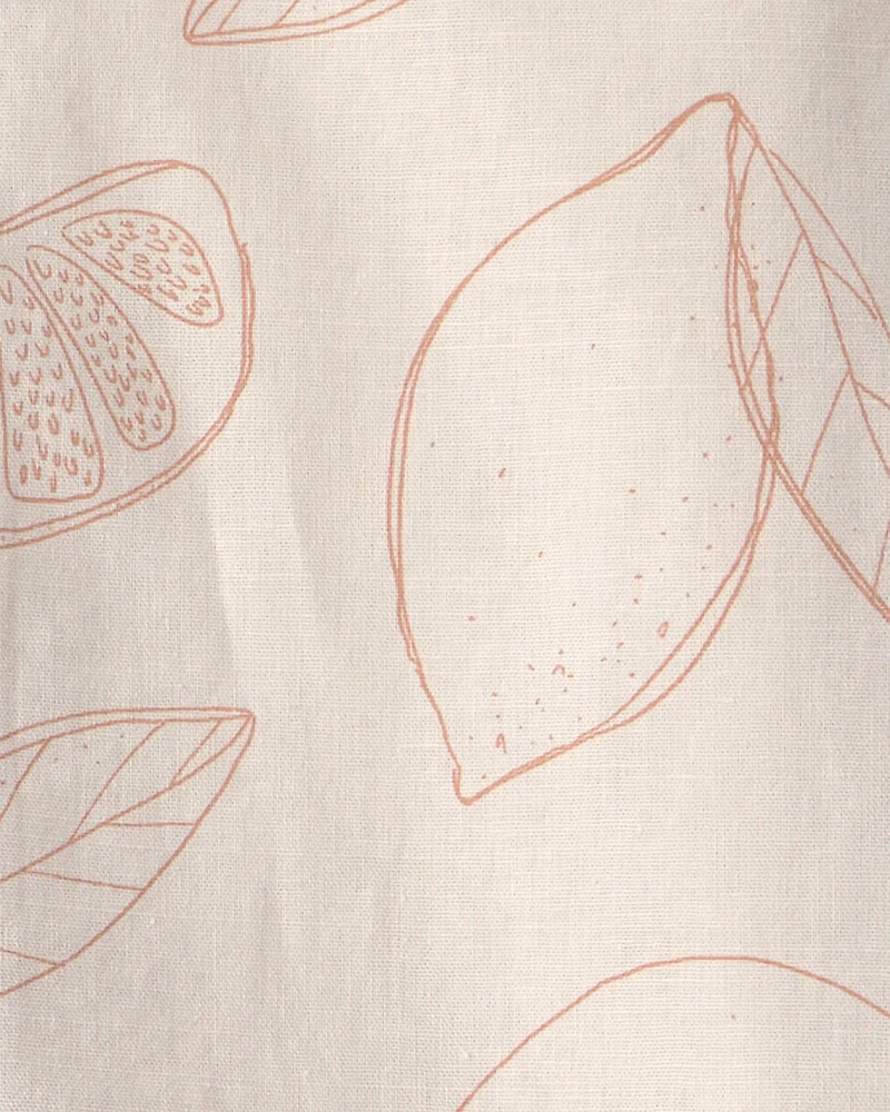 Toddler Boy 2-Piece Shorts Set Made with Organic Cotton Citrus