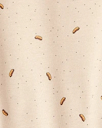 Baby Boy 5-Pack Print Cotton Multipack Bodysuits - Blue/Brown/Green/White