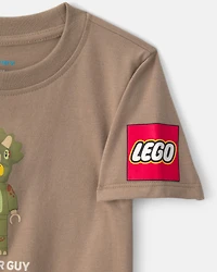 Toddler Boy Lego Graphic Tee - Brown