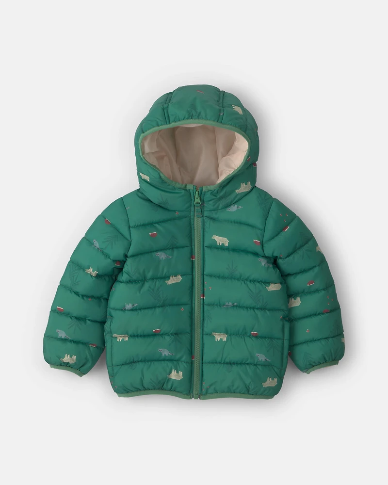 Toddler Midweight Packable Puffer