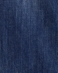 Boys Drawstring Pull-On Denim Jeans - Blue