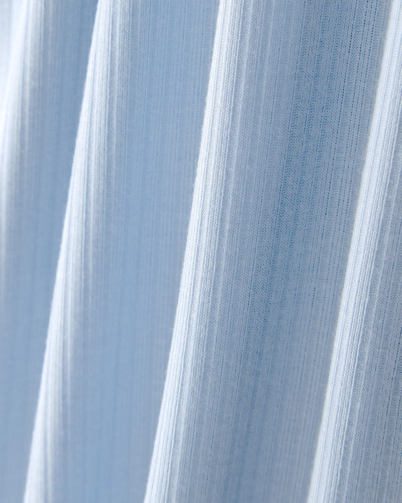 Baby PurelySoft 2-Way Zip 1-Piece Pyjama - Blue