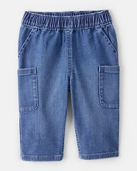 Baby Boy 3-Piece Plaid Shacket Outfit Set