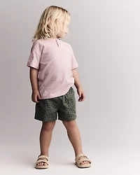 Toddler Henley Tee - Rose