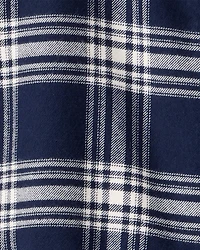 Girls Organic Cotton Flannel Dress