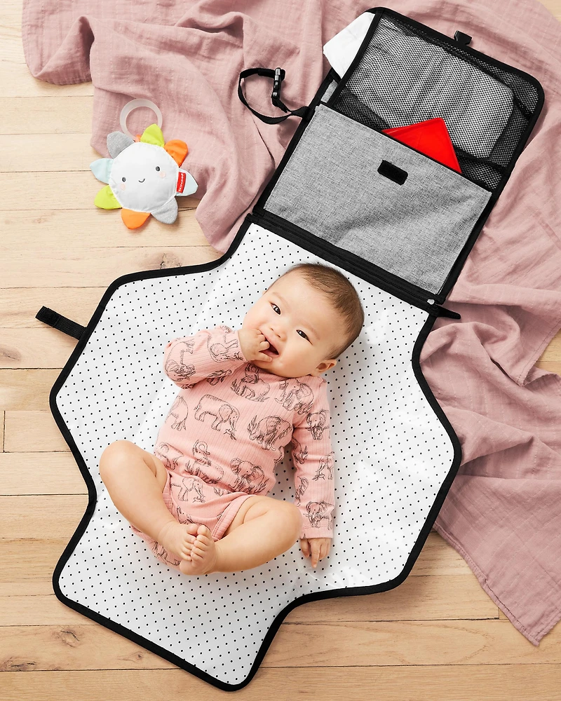 Pronto Signature Changing Station - Grey Melange