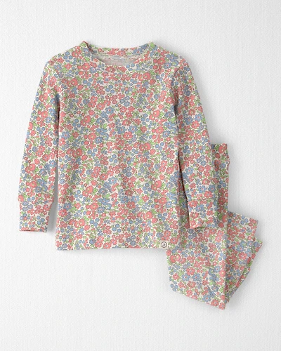 Baby Girl 2-Piece Organic Cotton Pyjama Floral