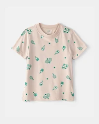 Toddler Pickleball T-Shirt - Brown