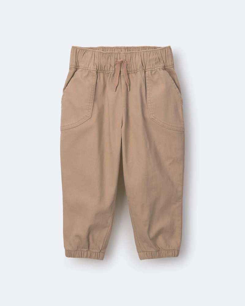 Toddler Boy Jogger Pant - Khaki