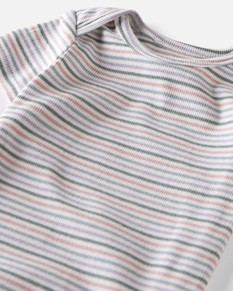 Baby 3-Pack Organic Cotton Rib Bodysuits