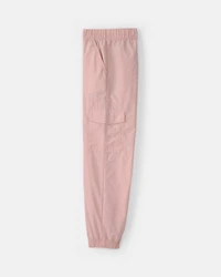 Girls Cargo Joggers - Pink