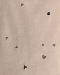 Baby Girl 2-Piece Heart Top & Short Set - Brown