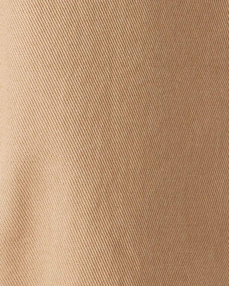 Baby Boy 2-Piece Button-Front Top & Pant Set - Green/Khaki