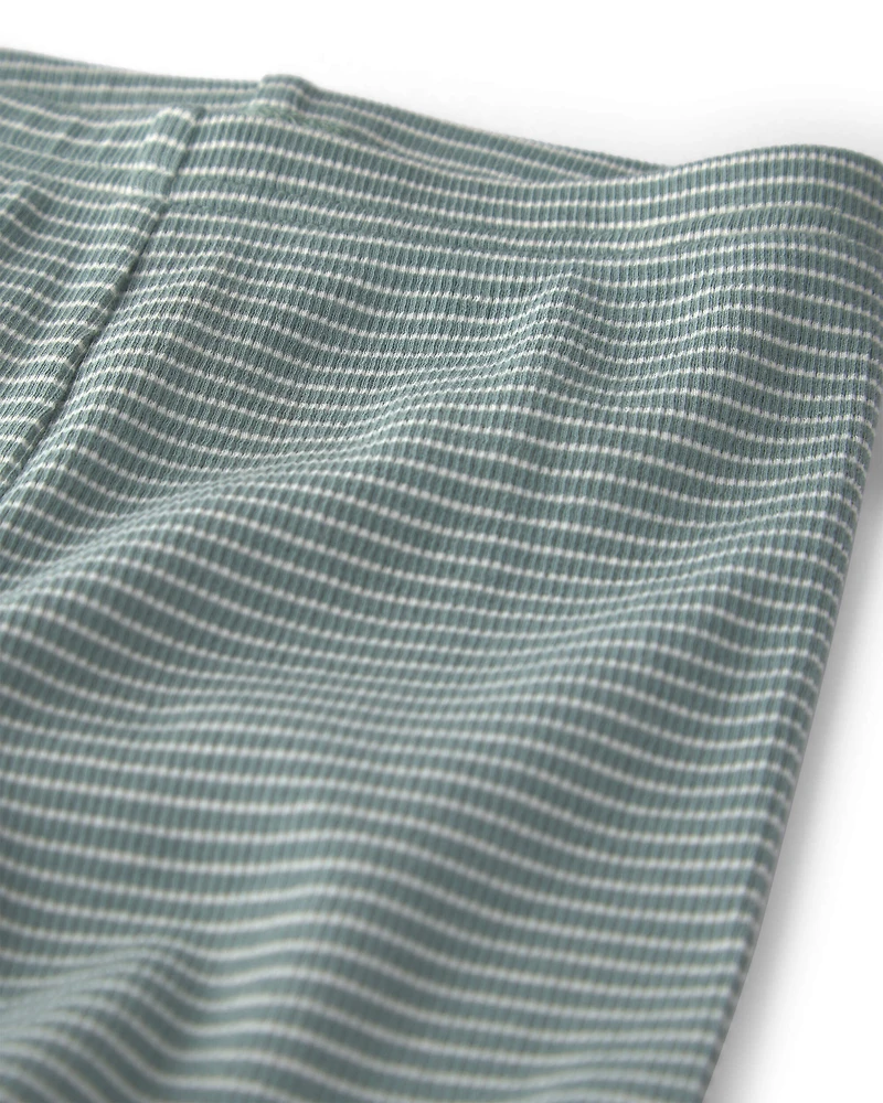 Baby 2-Piece Organic Cotton Ribbed Pyjamas