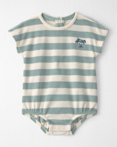 Baby Terry Bubble Made with Organic Cotton Stripes