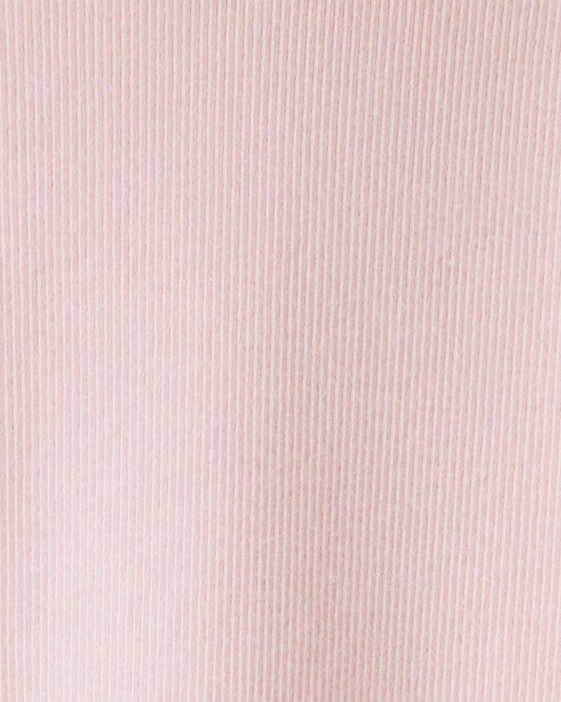 Kid Mock Neck Long-Sleeve Top - Pink