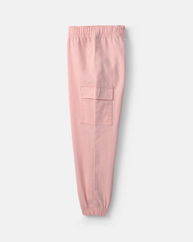 Girls 2-Piece 'Love' Fleece Long-Sleeve Top & Pant Set - Pink