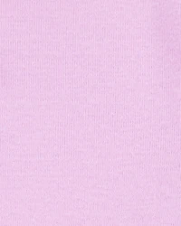 Baby Girl 5-Pack Solid Short-Sleeve Cotton Bodysuits