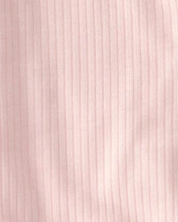 Baby Girl 2-Way Zip PurelySoft Sleeper - Light Pink