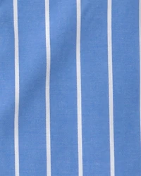 Boys Striped Loose Fit 2-Piece Pyjama Set - Blue