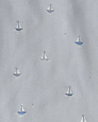 Kid 2-Piece Organic Cotton Pyjama Sail Away Print