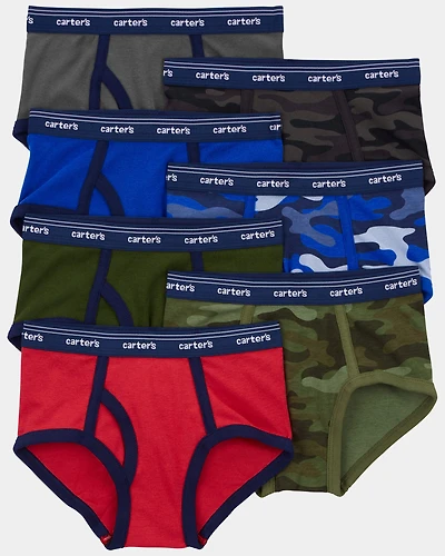 Kid 7-Pack Cotton Briefs Underwear