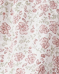 Baby Girl Organic Cotton Dress Prairie Blossom Print