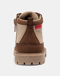Toddler Boy Fashion Boots - Brown