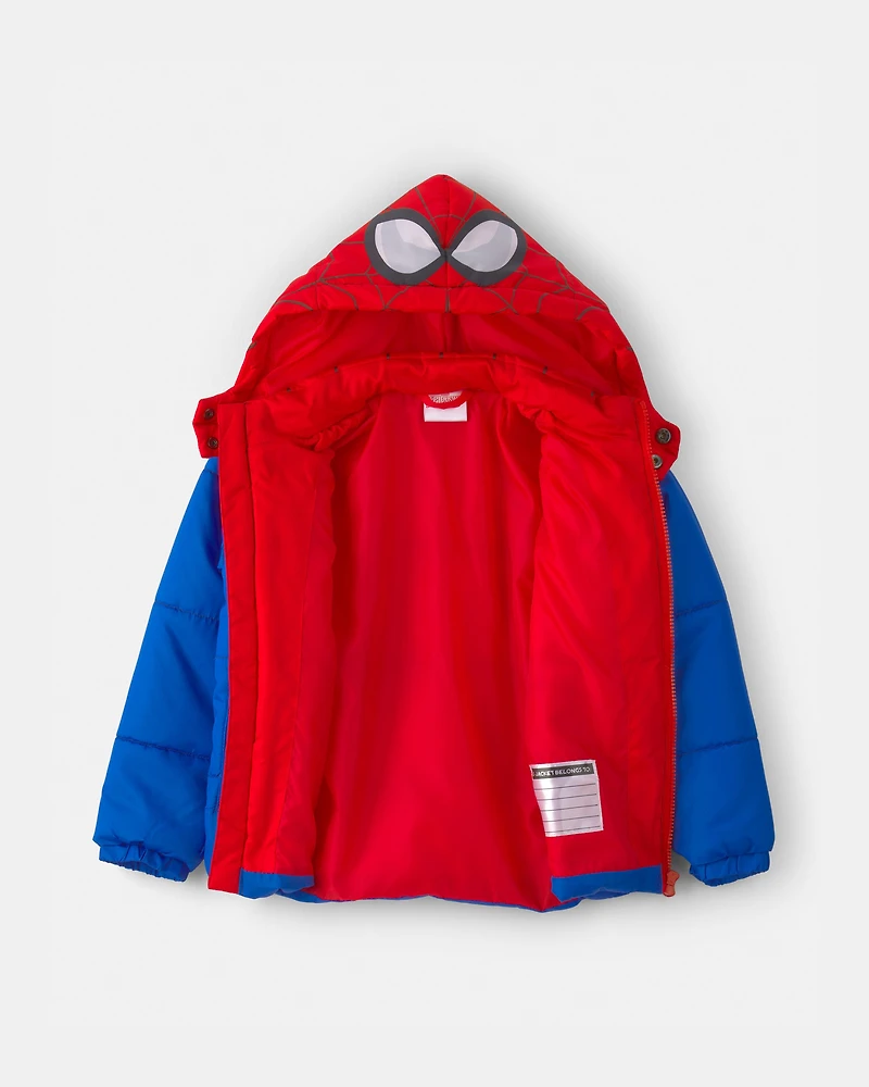 Boys Spider-Man Fashion Jacket -  Red
