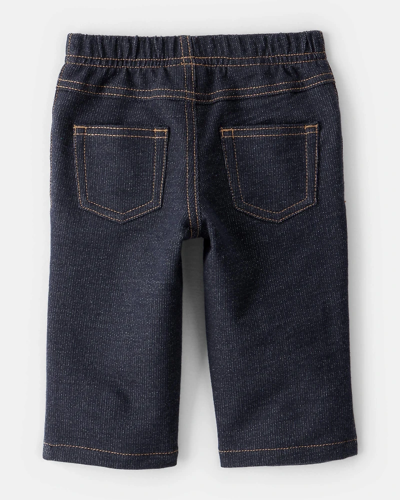 Baby Girl 3-Piece Aztec Sherpa Cardigan Outfit Set