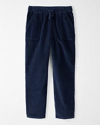 Kid Organic Cotton Corduroy Drawstring Pants